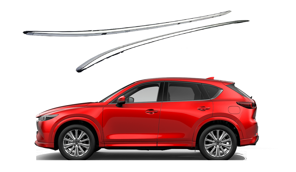 Rieles de Techo MAZDA CX5 2017 en adelante Color Aluminio